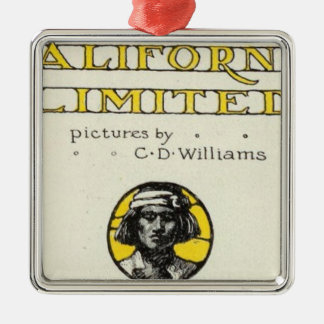Adorno Metálico Página de título California limitada