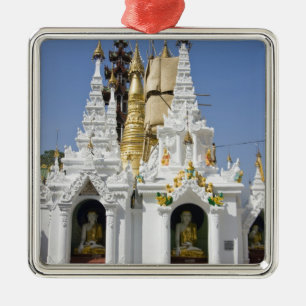 Adorno Metálico Pagoda Shwedagon (Paya), gran sitio de templo que