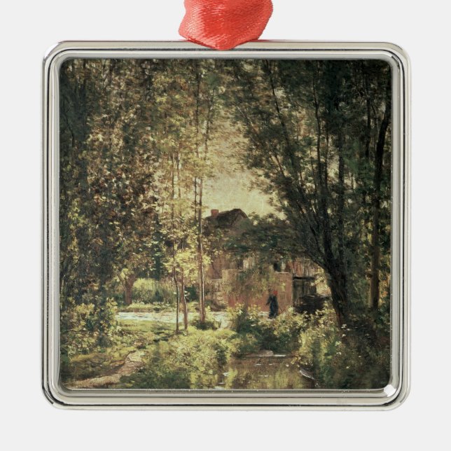 Adorno Metálico Paisaje 2 (Frente)