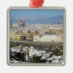 Adorno Metálico Paisaje de Florencia de Piazzale