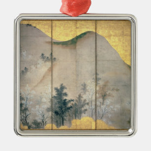 Adorno Metálico Paisaje de la primavera