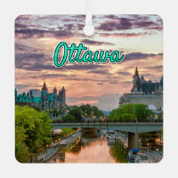 Paisaje de las nubes de Ottawa