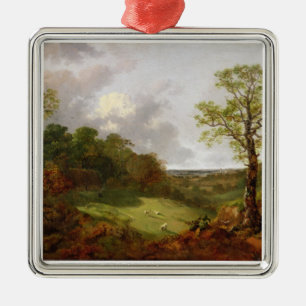 Adorno Metálico Paisaje enselvado de Thomas Gainsborough el   con