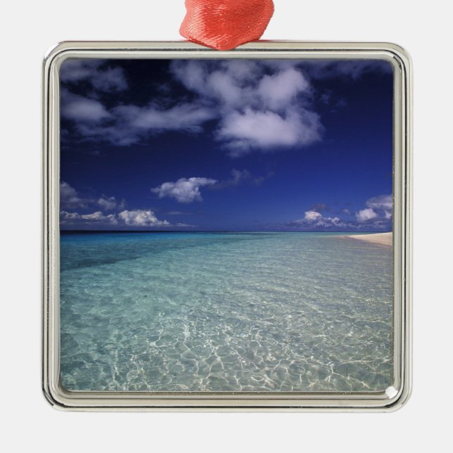 Adorno Metálico Paisaje insular, isla Vava'u, Tonga 2 (Frente)