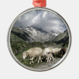 Adorno Metálico paisaje pirénico