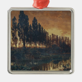 Adorno Metálico Paisaje rural en Baviera (Alemania)