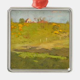 Adorno Metálico Paisaje rural francés (por Georg Pauli)