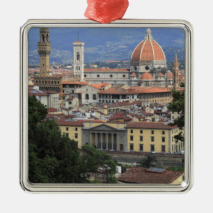 Adorno Metálico Paisaje urbano de Florencia