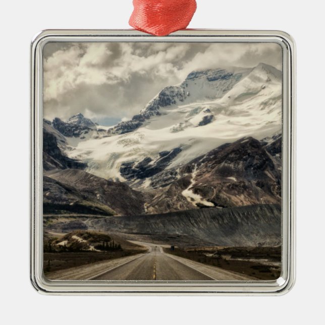 Adorno Metálico Paisajes de Alberta, Canadá (Frente)