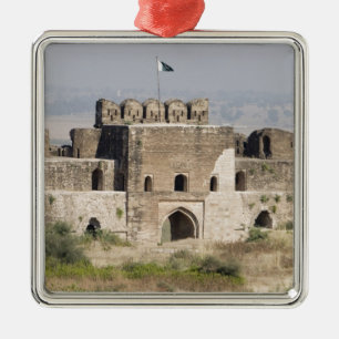 Adorno Metálico Pakistán, Dina. Puerta de Talaqi vista desde la