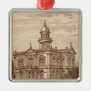 Adorno Metálico Palacio de Justicia del condado de Tulare