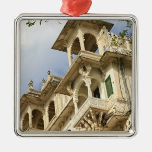 Adorno Metálico Palacio de la Ciudad, Udaipur, Rajastán, India
