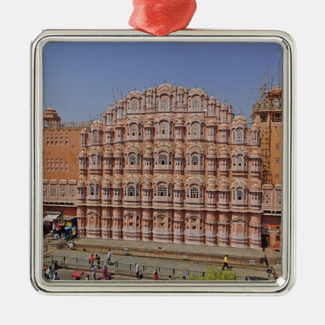 Adorno Metálico Palacio de los Vientos (Hawa Mahal), Jaipur, India (Frente)