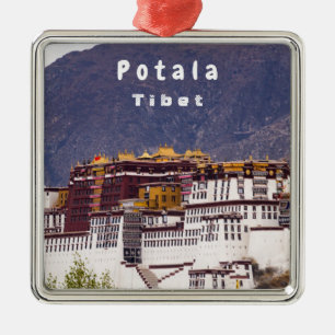 Adorno Metálico palacio de Potala en Lhasa -Tíbet