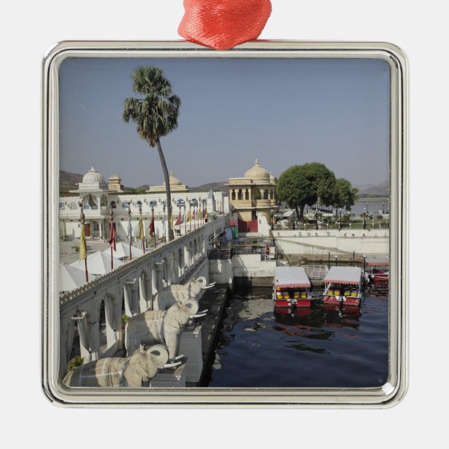 Adorno Metálico Palacio Jag Mindar, Lago Pichola, Udaipur, India. (Frente)