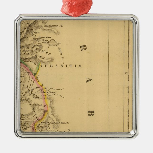 Adorno Metálico Palestina, el reino de los Israelites (Frente)