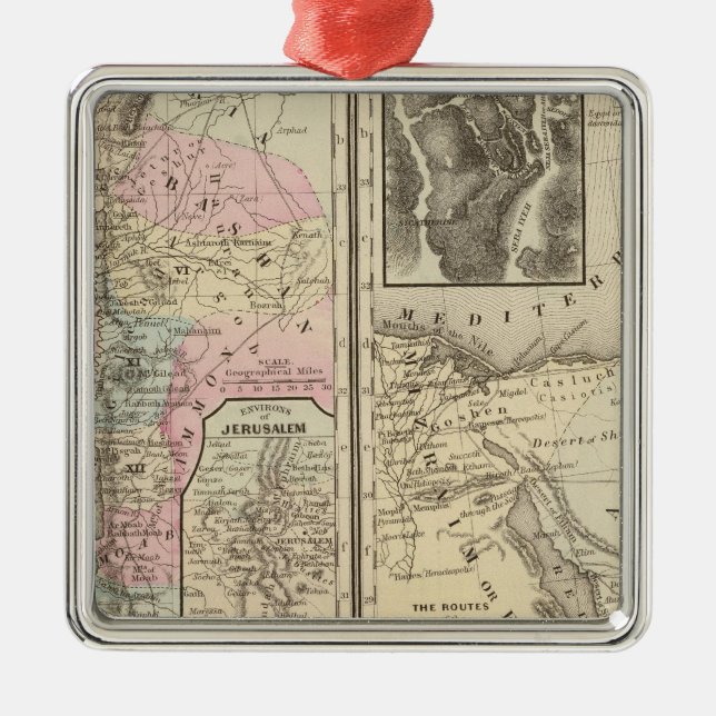 Adorno Metálico Palestina, Israelites (Frente)