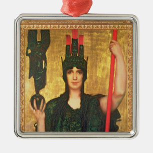 Adorno Metálico Pallas Athena