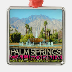 Adorno Metálico Palm Springs