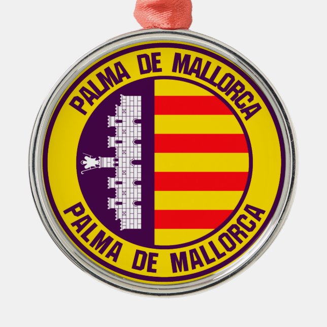 Adorno Metálico Palma de Mallorca Ronda Emblem (Frente)