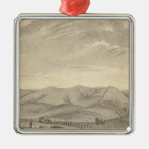 Adorno Metálico Palmer res, viñedo