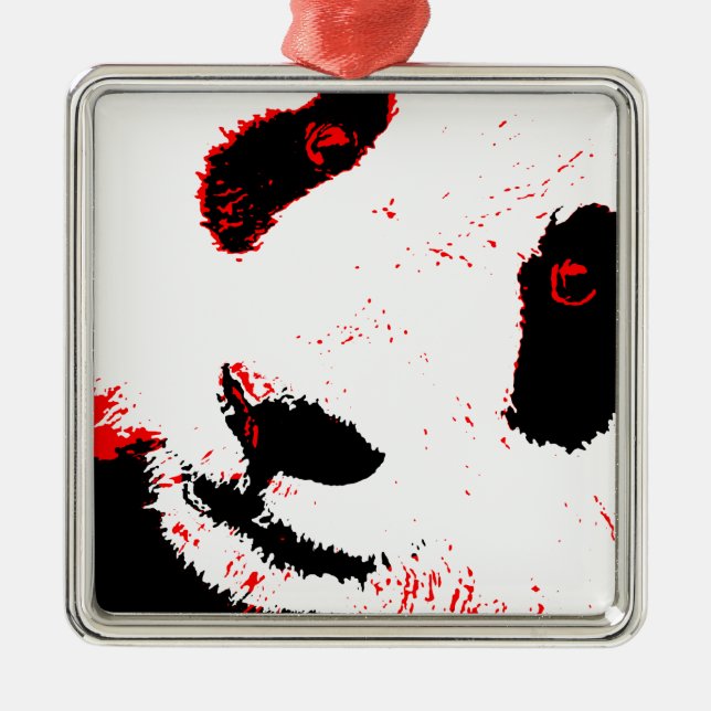 Adorno Metálico panda (Frente)