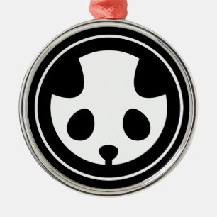 Adorno Metálico Panda mon