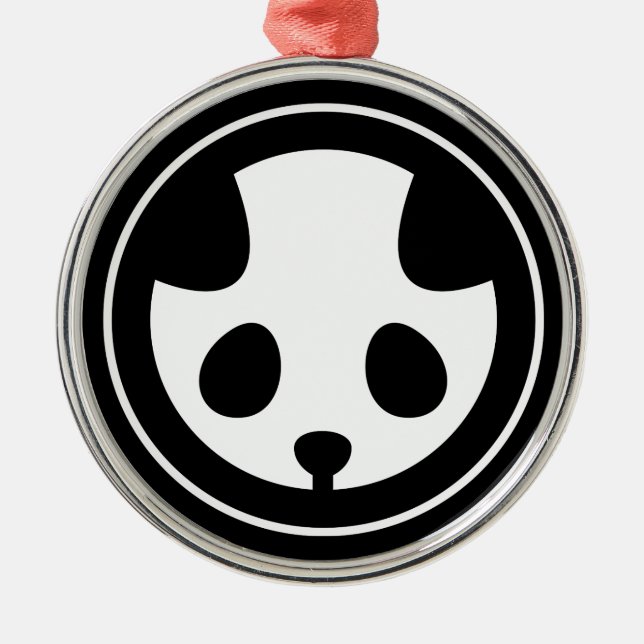 Adorno Metálico Panda mon (Frente)