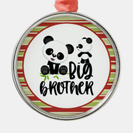 Adorno Metálico Pandas grandes y pequeños con presupuesto de Gran 