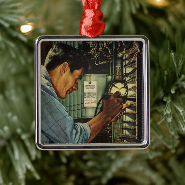 Adorno Metálico Panel Breaker del circuito de electrodomésticos de (Árbol)