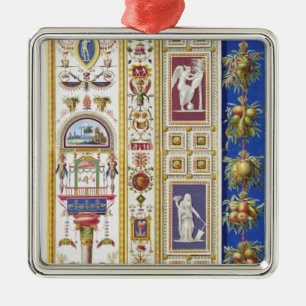 Adorno Metálico Panel de Raphael Loggia en el Vaticano, de