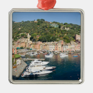 Adorno Metálico Panorama de Portofino