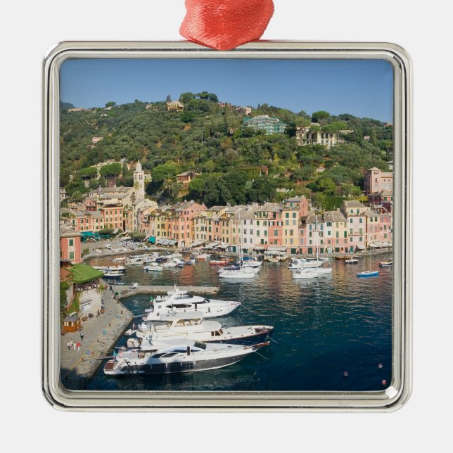 Adorno Metálico Panorama de Portofino (Frente)