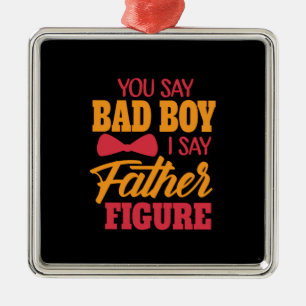 Adorno Metálico Papá Regalos Digo Figura Padre