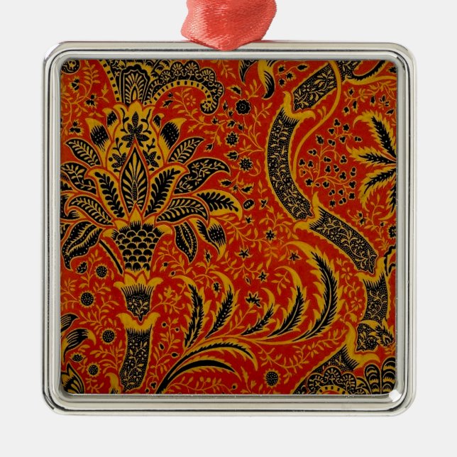 Adorno Metálico Papel de escritorio de la antigua William Morris I (Frente)