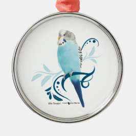 Adorno Metálico Paracaídas azul