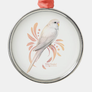 Adorno Metálico Paracaídas blanco
