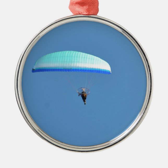 Adorno Metálico Parapente motorizado (Frente)