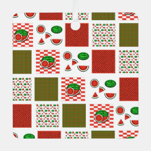 Adorno Metálico Parche de sandía