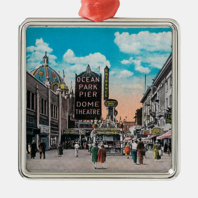 Adorno Metálico Pareciendo del norte en el frente de océano, (Frente)