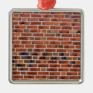 Adorno Metálico Pared de ladrillo con articulaciones