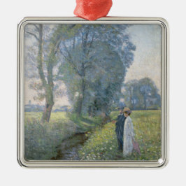 Adorno Metálico Pareja comprometida (boda y matrimonio) (compromis