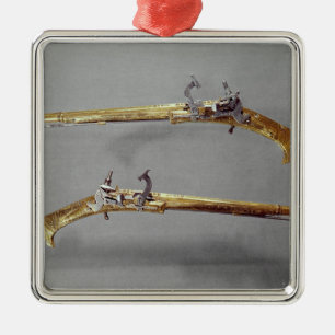 Adorno Metálico Pares de pistolas, 1624-26