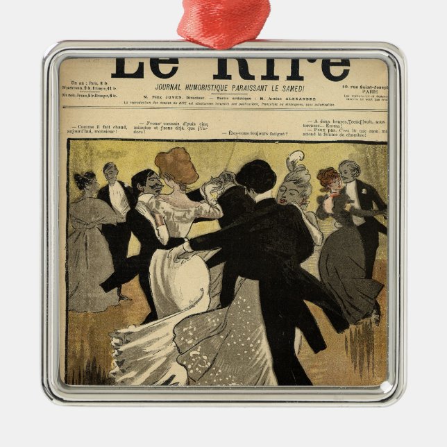 Adorno Metálico Pares del baile (Frente)