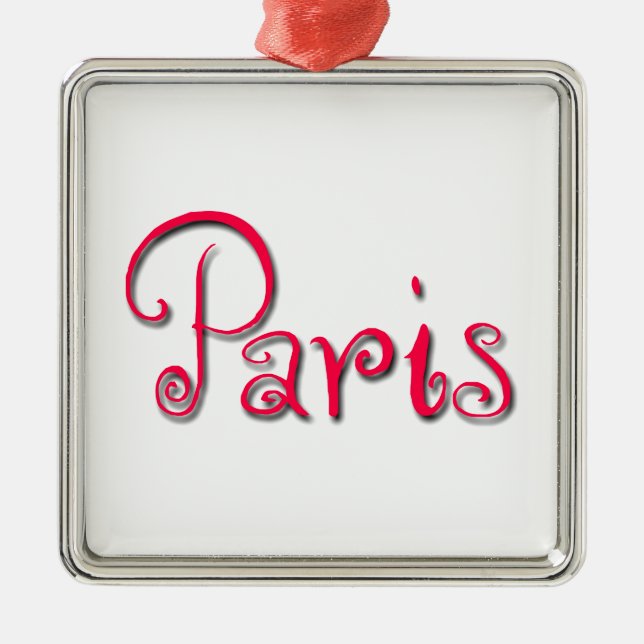 Adorno Metálico París (Frente)