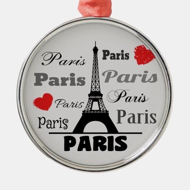 Adorno Metálico París (Frente)