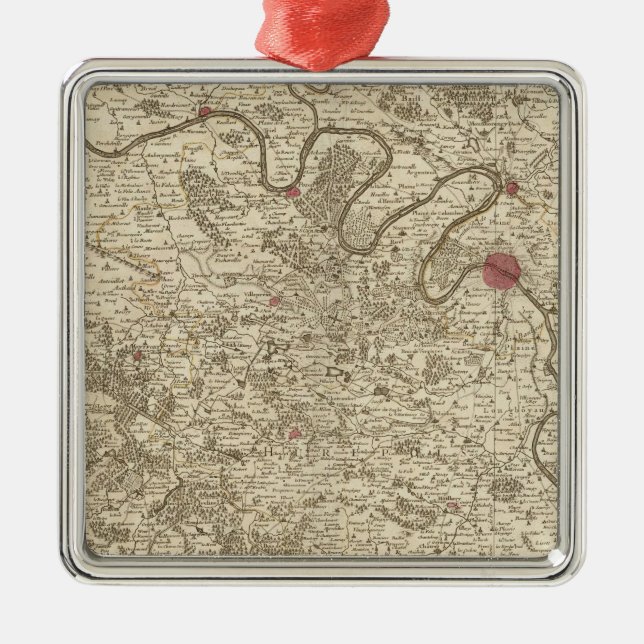 Adorno Metálico París Francia (Frente)