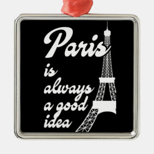 Adorno Metálico París siempre es una buena idea