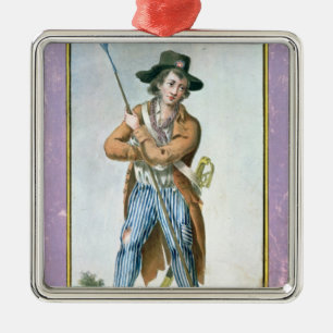 Adorno Metálico Parisiense Sin-culotte