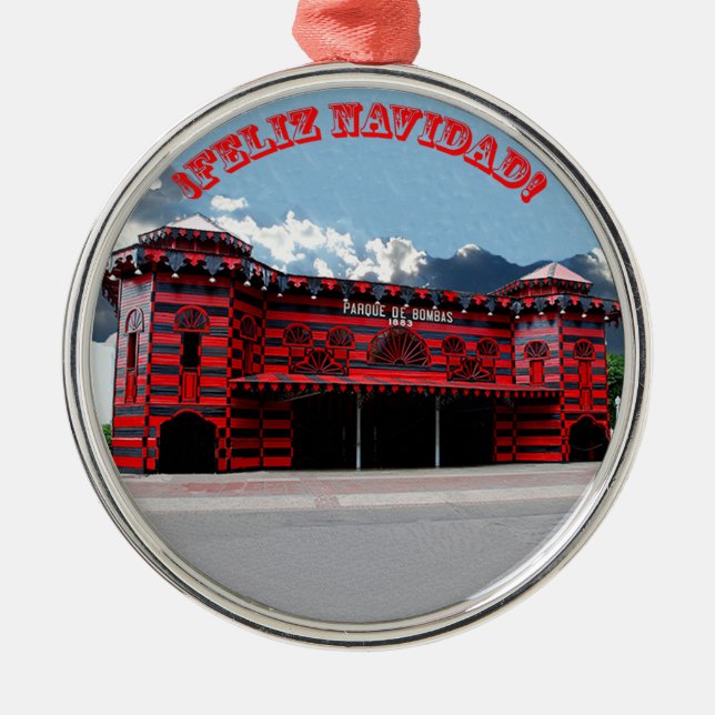 Adorno Metálico Parque de Bombas de Ponce, Puerto Rico (Frente)